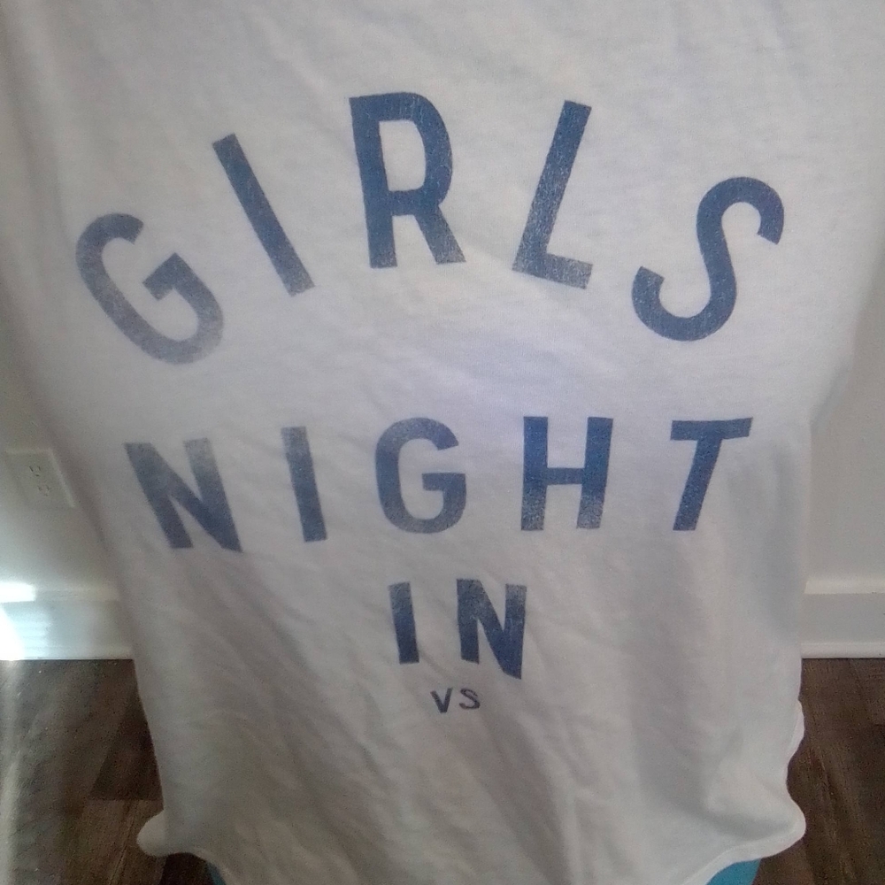 Woman's Victoria's Secret Large GIRLS NIGHT IN Sleep Shirt